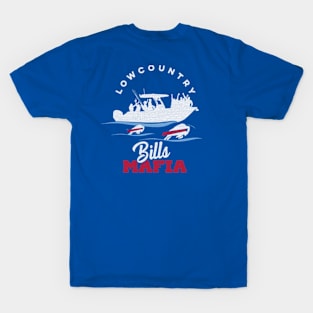 Bills Mafia...By Land, By Air, By Sea! - Blue T-Shirt